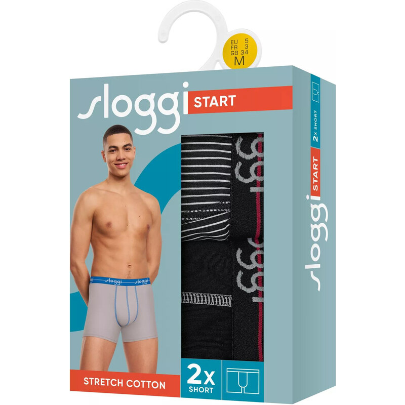 sloggi men Start Short C2P box - RED - SLOGGI RED - SLOGGI