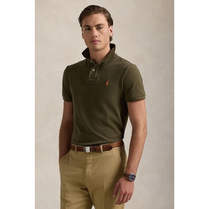 Polo Ralph Lauren Bavlněné polo tričko Polo Ralph Lauren