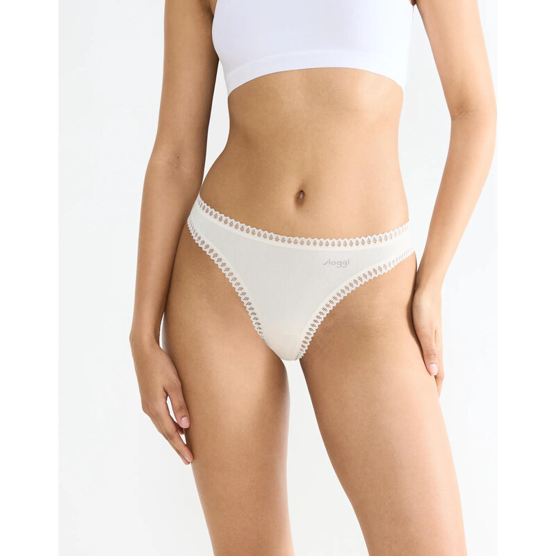 sloggi GO Crush String C3P - WHITE - SLOGGI WHITE - SLOGGI
