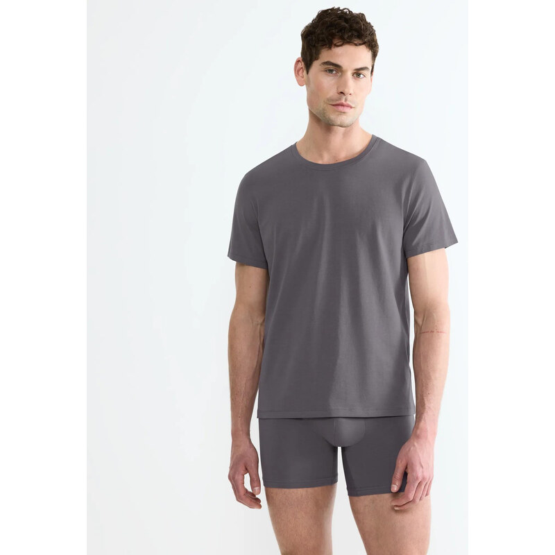 SLG BASE – Pánské O‑neck tričko z organické bavlny (regular fit)