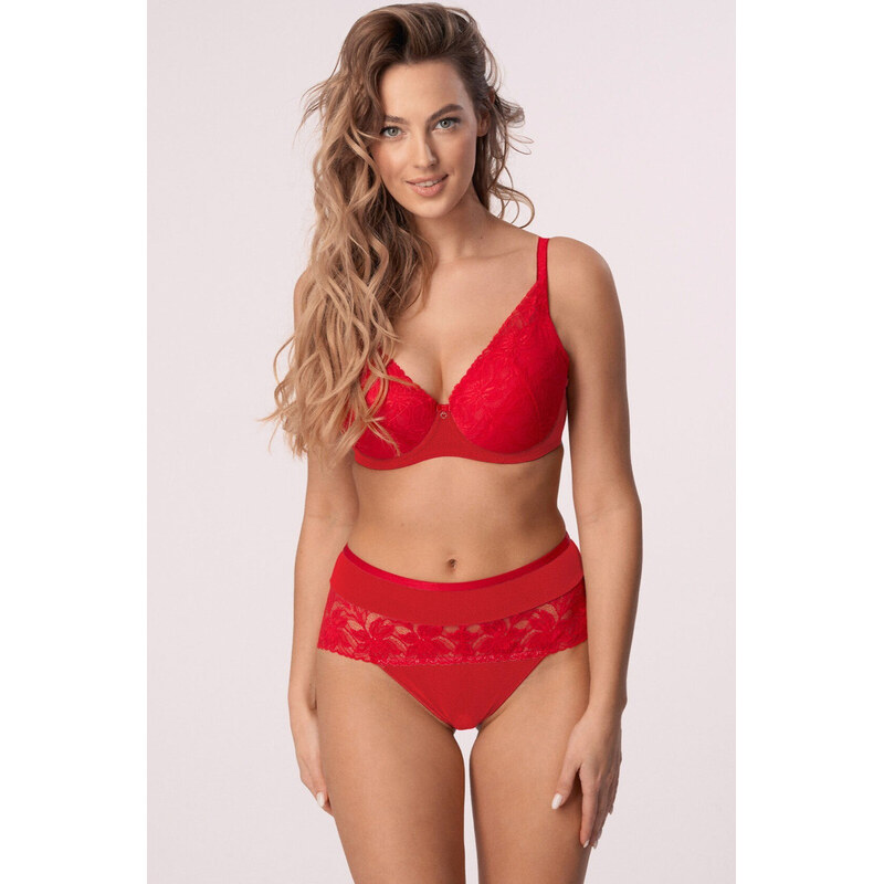 MEFEMI BY NIPPLEX Podprsenka Laura push up červená