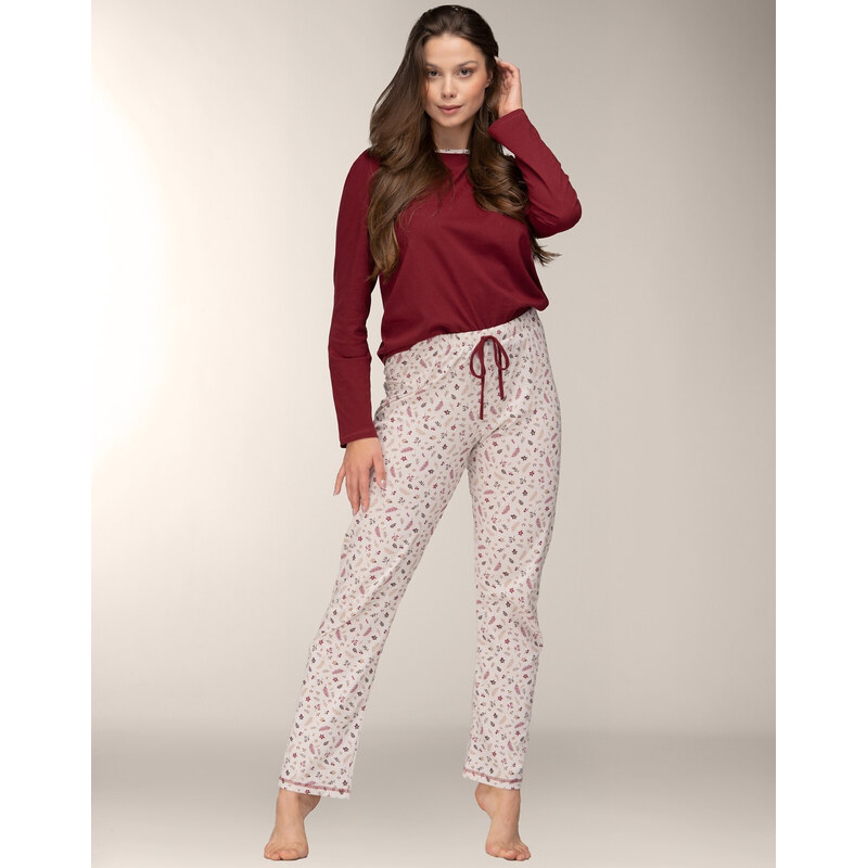 Mademoiselle Sommeil CC0141 Winter Bloom pyžamo délka/r S-XL 113457565
