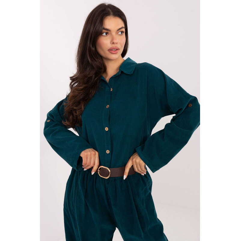 Košile s dlouhým rukávem model 220826 Italy Moda