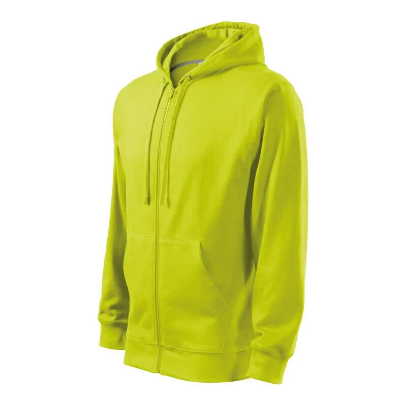 Pánská mikina Trendy Zipper MLI-41062 Limetka zelená - Malfini