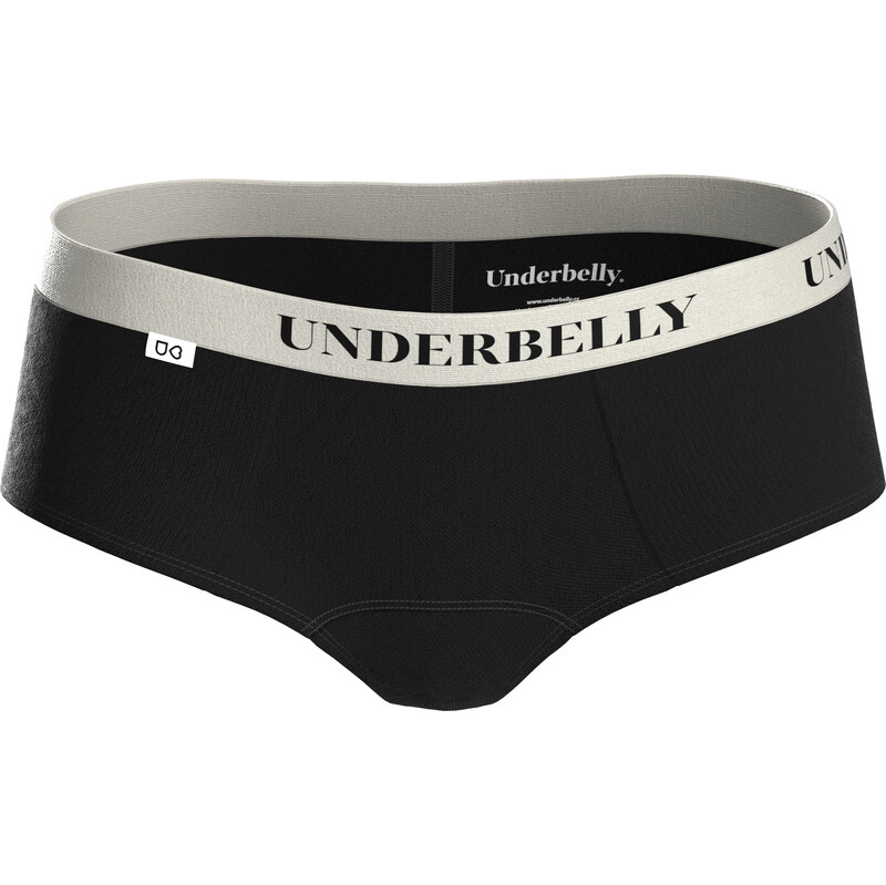 Menstruační kalhotky Underbelly Lowee černé (LOWEE-CE-BI-1-MM)