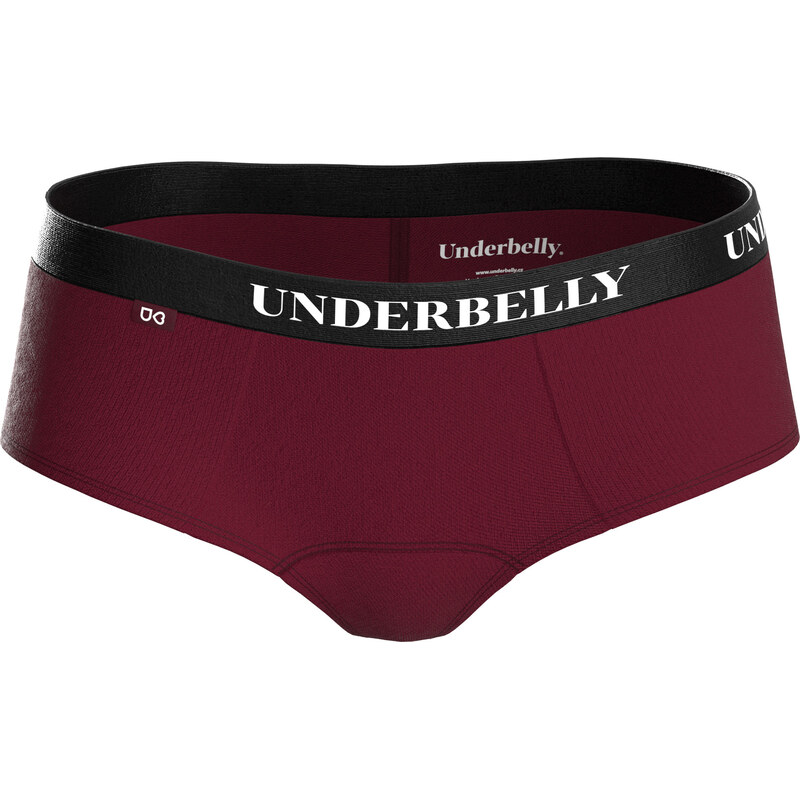 Menstruační kalhotky Underbelly Lowee červené (LOWEE-BO-CE-1-MM)