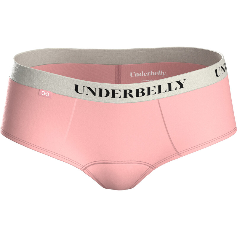 Menstruační kalhotky Underbelly Lowee růžové (LOWEE-RU-BI-1-PAD) 110756543