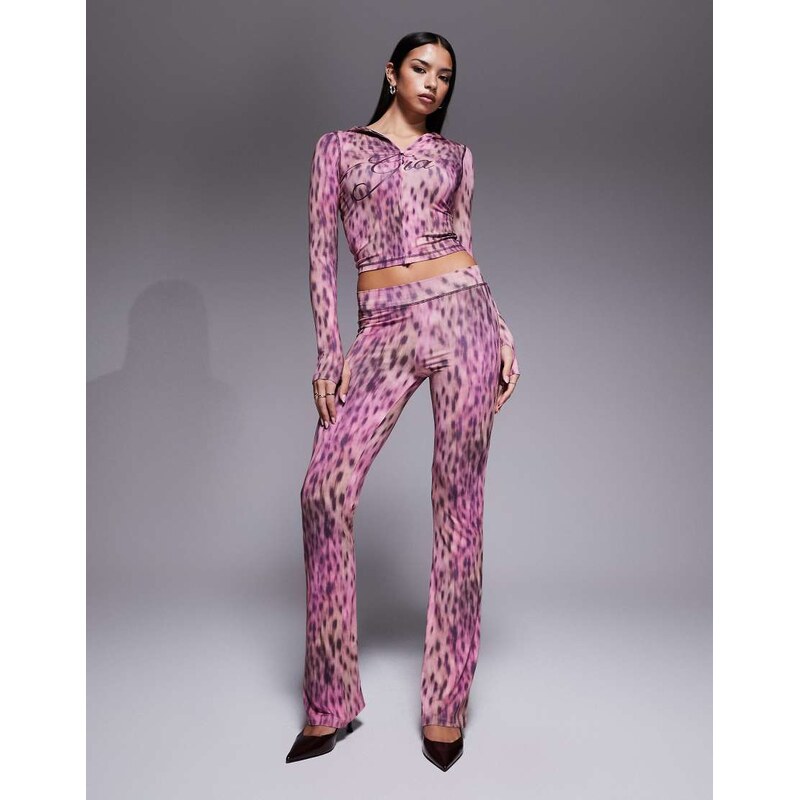 I.AM.GIA Blare logo back print contrast stitch track pant co-ord in 115515185