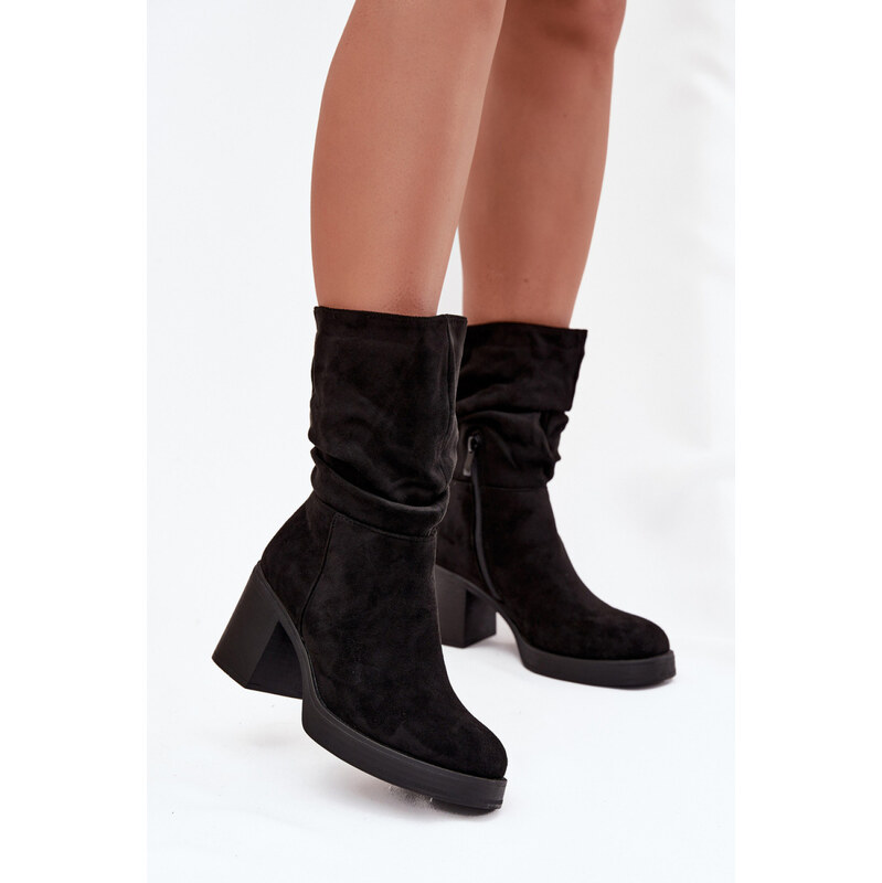 Boty na podpatku model 220695 Step in style