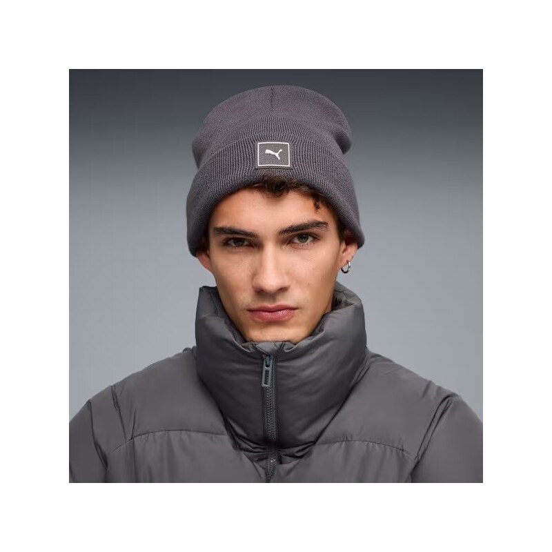 Puma Wardrobe Esential High Crown Beanie gray 110759044