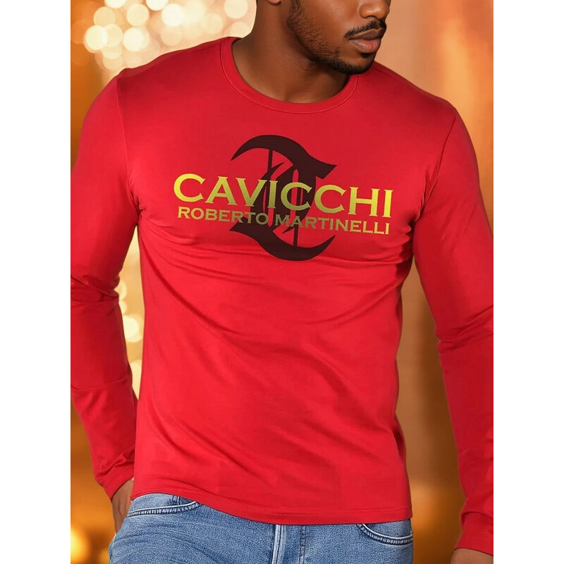 CAVICCHI Roberto Martinelli Pánská trička CAVICCHI CC222 00074