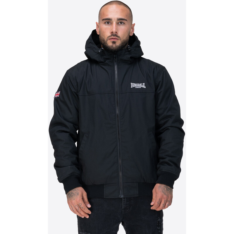 Lonsdale Mens hooded jacket regular fit 107361279