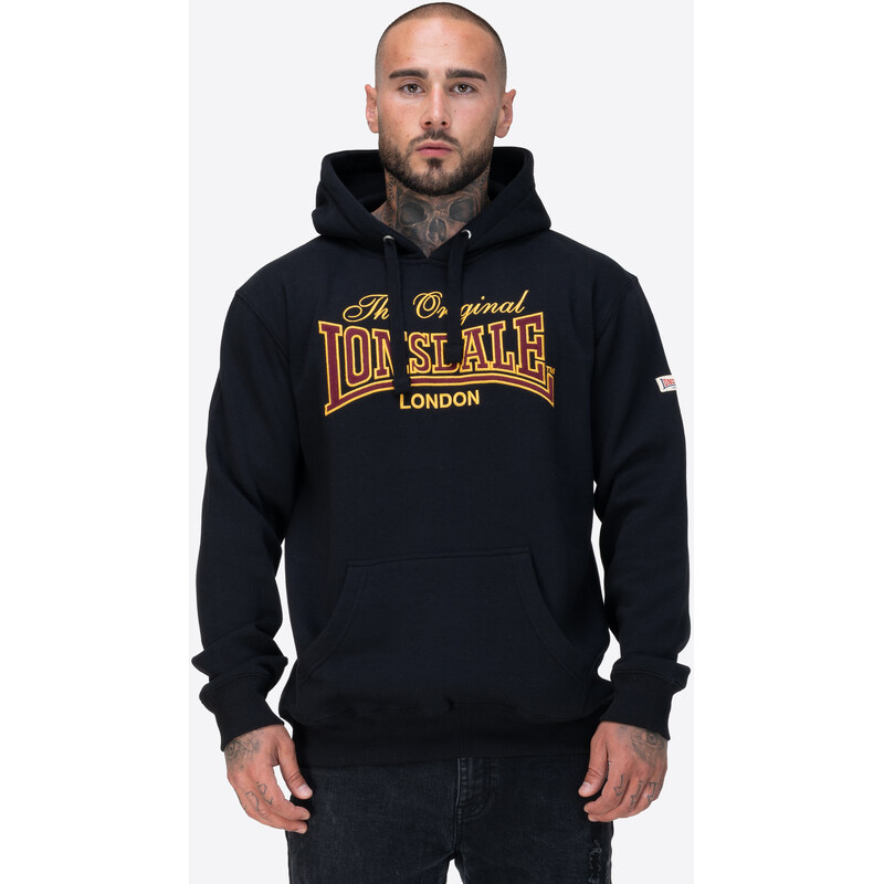 Lonsdale Mens hooded sweatshirt regular fit 108521167