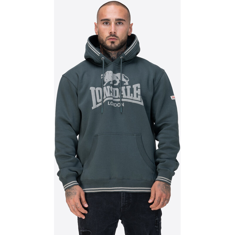 Lonsdale Mens hooded sweatshirt regular fit 108521168