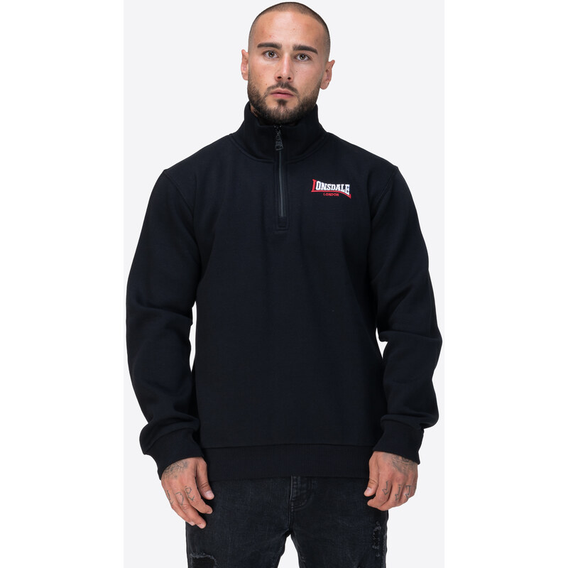 Lonsdale Men's sweatshirt quarter zip regular fit