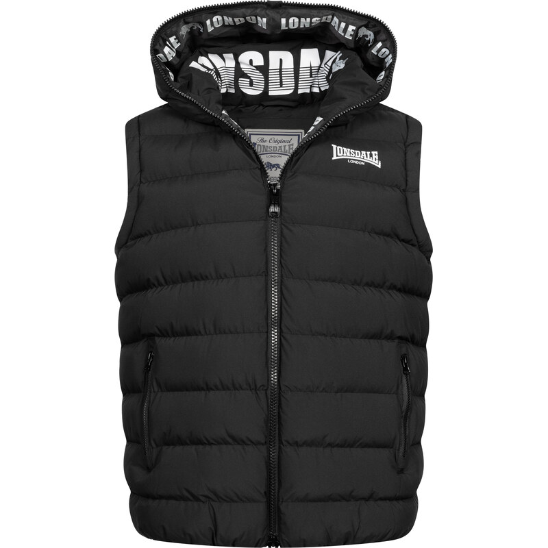 Lonsdale Men's hooded vest regular fit