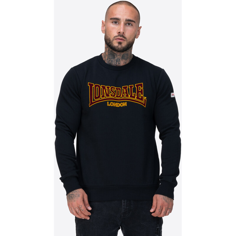 Lonsdale Mens crewneck sweatshirt slim fit