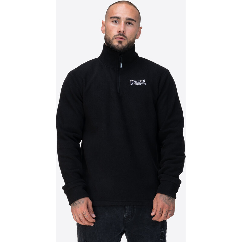 Lonsdale Mens sweatshirt quarter zip regular fit