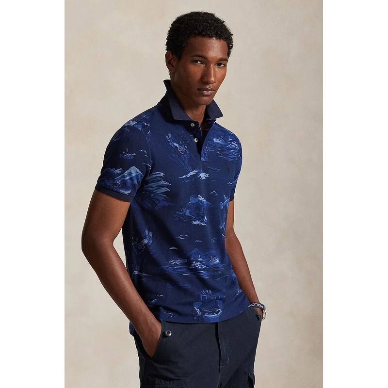 Polo Ralph Lauren Bavlněné polo tričko Polo Ralph Lauren