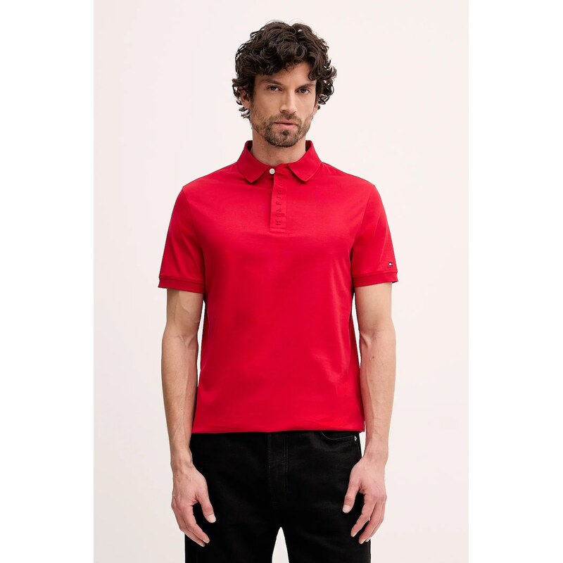 Tommy Hilfiger Bavlněné polo tričko Tommy Hilfiger