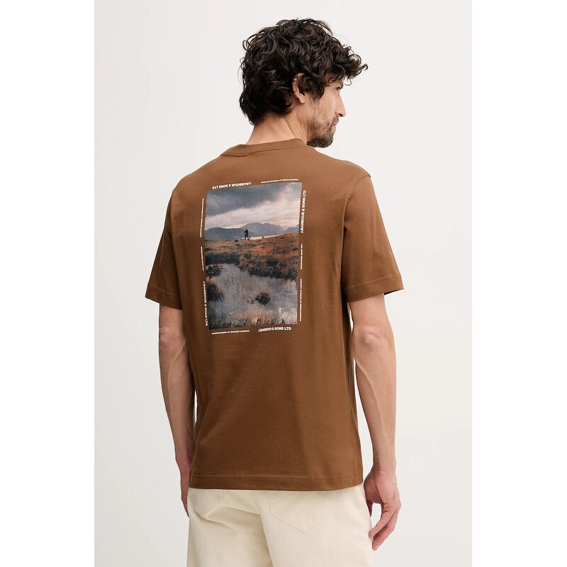 Barbour Bavlněné tričko Barbour Parkend