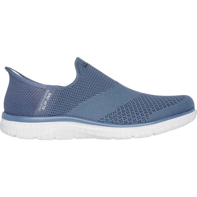 Skechers Ženy Slip-ins: Virtue - Sleek Shoes v Sedá Modrá,