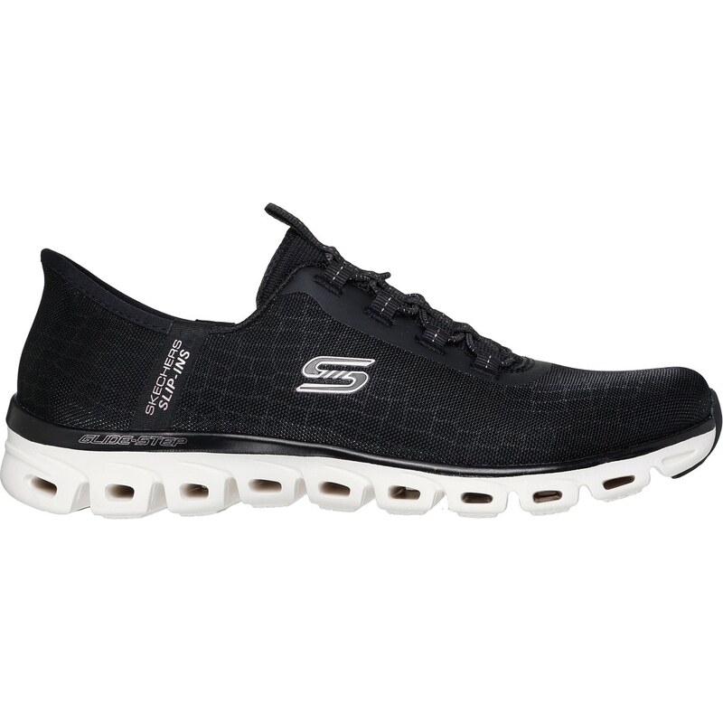 Skechers Ženy Slip-ins: Glide-Step - Prism Shoes v Černá/Růžové