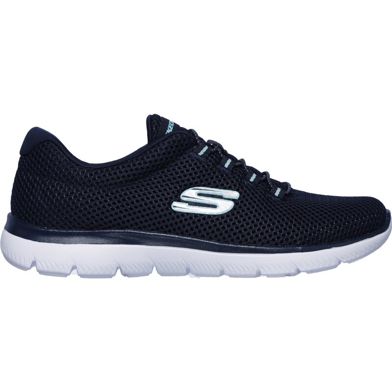 Skechers Ženy Summits Shoes v Tmave Modrá/Svetle Modrá, Velikost