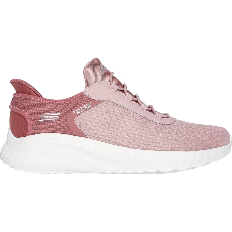 Skechers Ženy Slip-ins: BOBS Sport Squad Chaos Shoes v Pudr Ruzová, 115743331