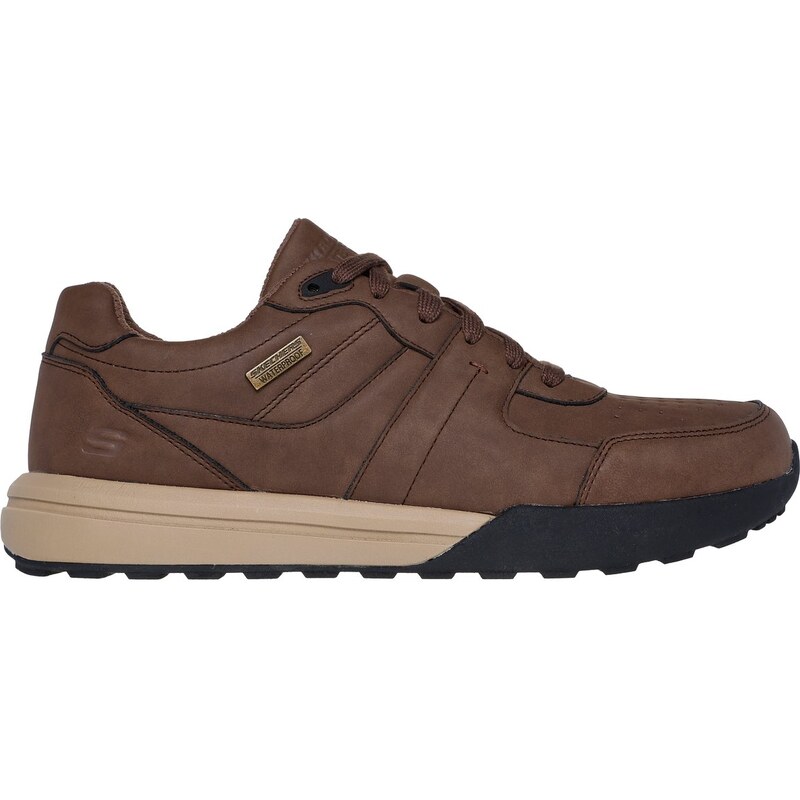 Skechers Muži Waterproof: Netson - Gander Shoes v Hnědý,