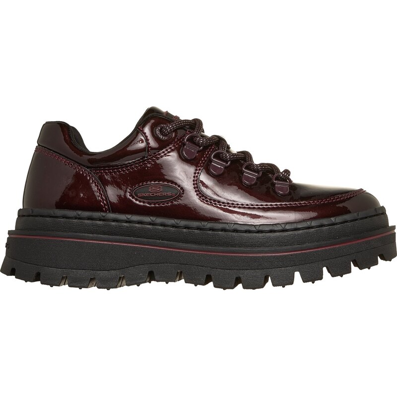 Skechers Ženy Jammers - Cool Block Shoes v Burgundské, Velikost