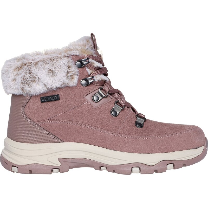 Skechers Ženy Waterproof: Trego - Snow Worries Shoes v Fialová,