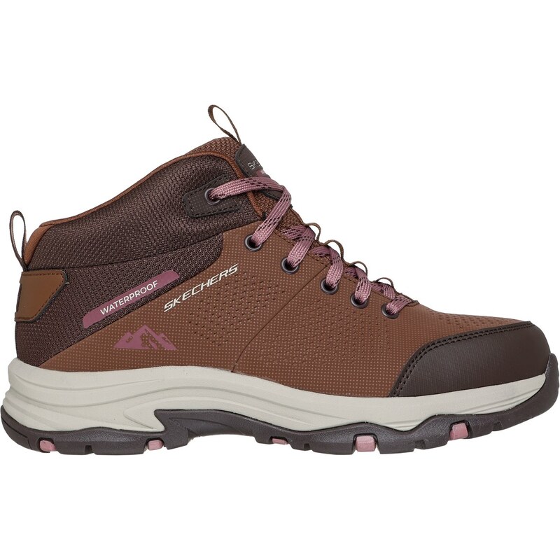Skechers Ženy Waterproof Relaxed Fit: Trego - Trail Destination Shoes 110794253
