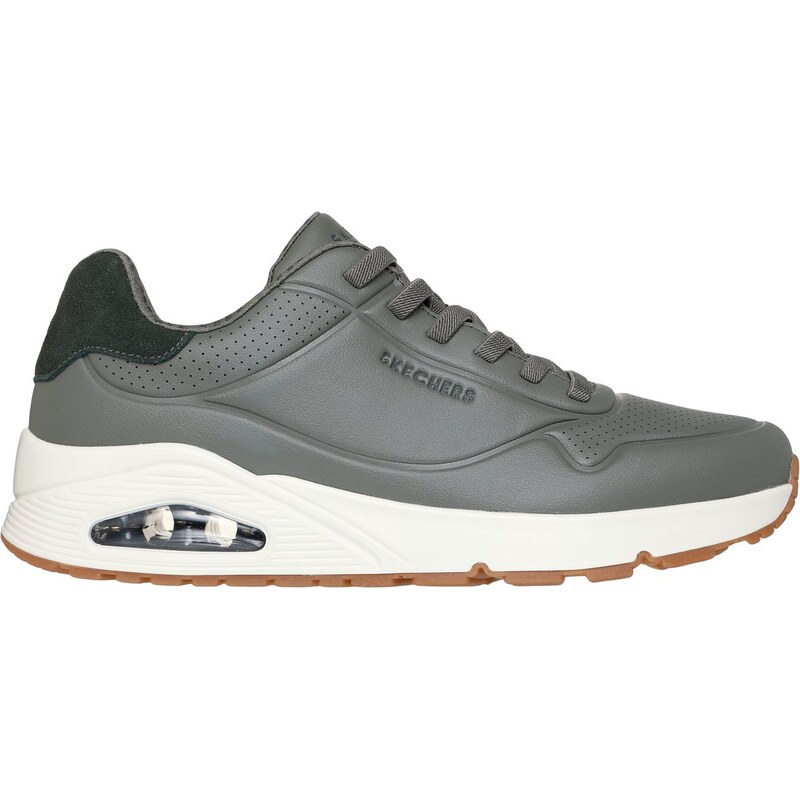 Skechers Muži UNO - Tailored Air Shoes v Olivová, Velikost 39.5