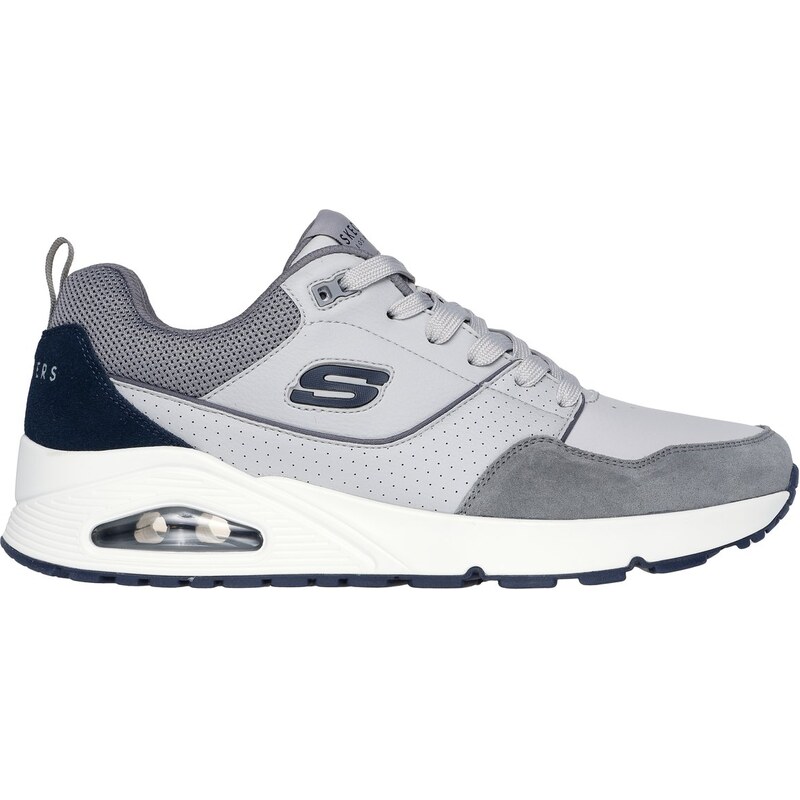 Skechers Muži Uno - Retro One Shoes v Šedá, Velikost 42