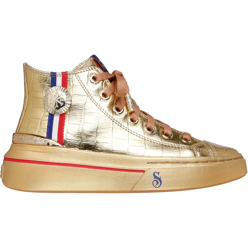 Skechers Ženy Snoop Dogg: Snoop One - Gold Medal Snoop Shoes v Zlatá 110794388