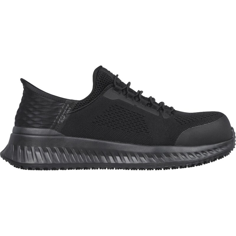 Skechers Muži Slip-ins Work: Tilido - Fletchit Shoes v Černá,