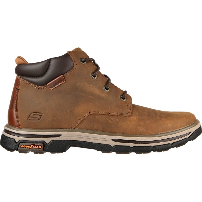 Skechers Muži Relaxed Fit: Segment 2.0 - Brogden Shoes v Pouštní