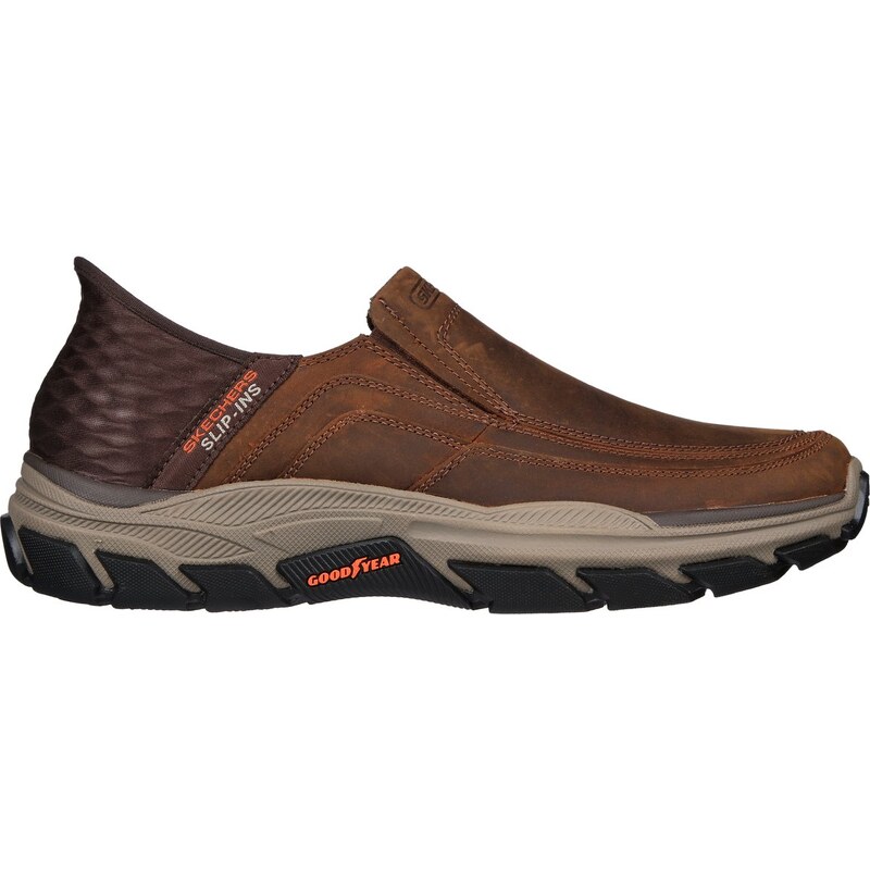 Skechers Muži Slip-ins RF: Respected - Elgin Shoes v Hnědý,