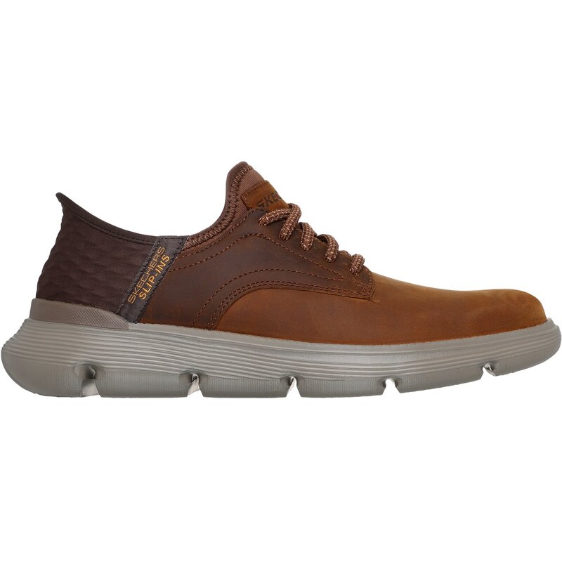 Skechers Muži Slip-ins: Garza - Gervin Shoes v Hnědý, Velikost