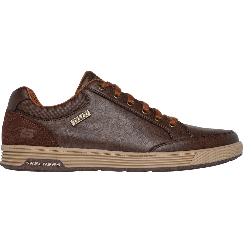 Skechers Muži Waterproof: Cavell - Sparkman Shoes v Čokoláda,