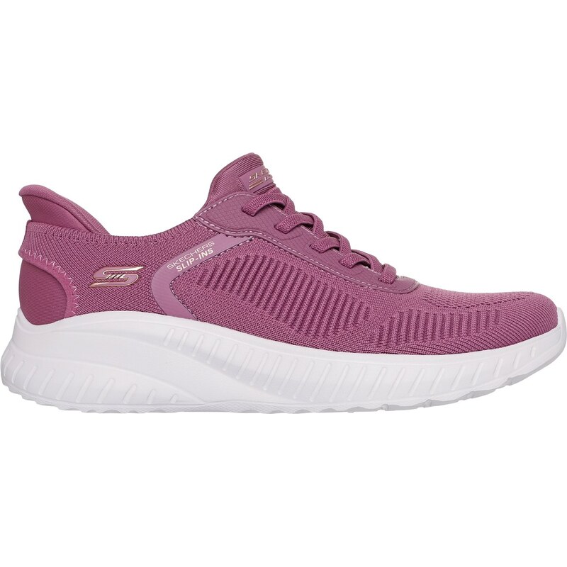 Skechers Ženy Slip-ins: BOBS Sport Squad Chaos Shoes v Temná