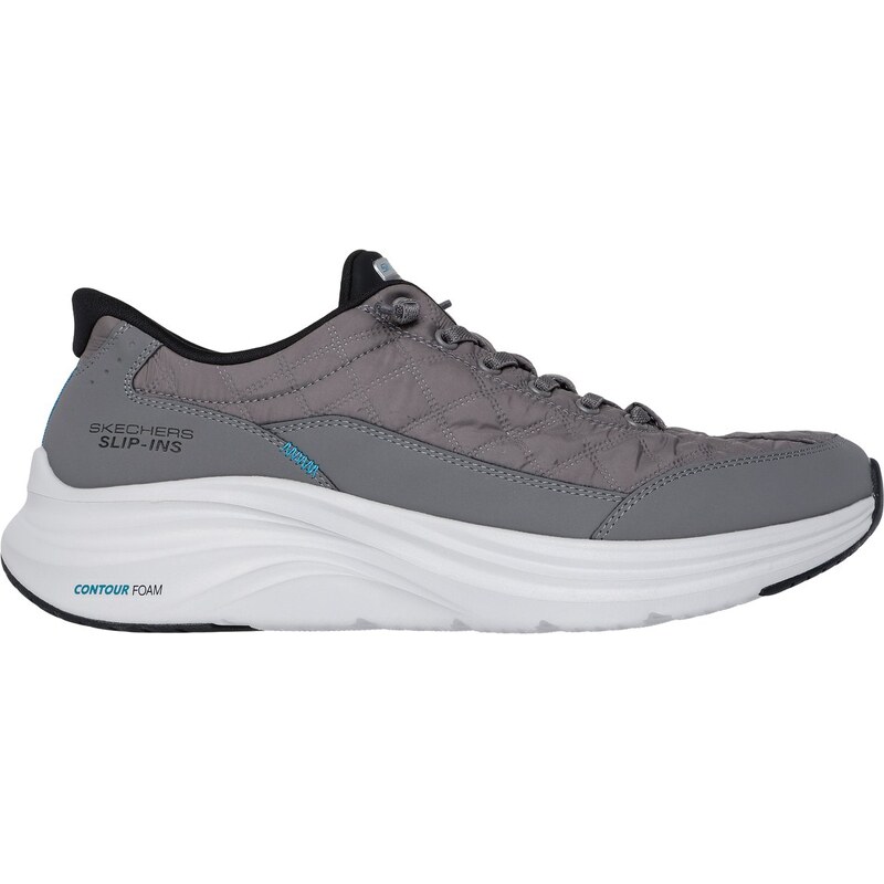 Skechers Muži Slip-ins: Contour Foam - Cozy Fit Shoes v Sedá