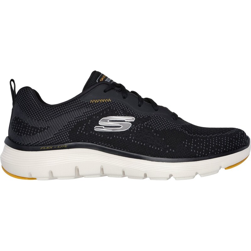 Skechers Muži Flex Advantage 5.0 - Fosten Shoes v Černá/Žlutá,