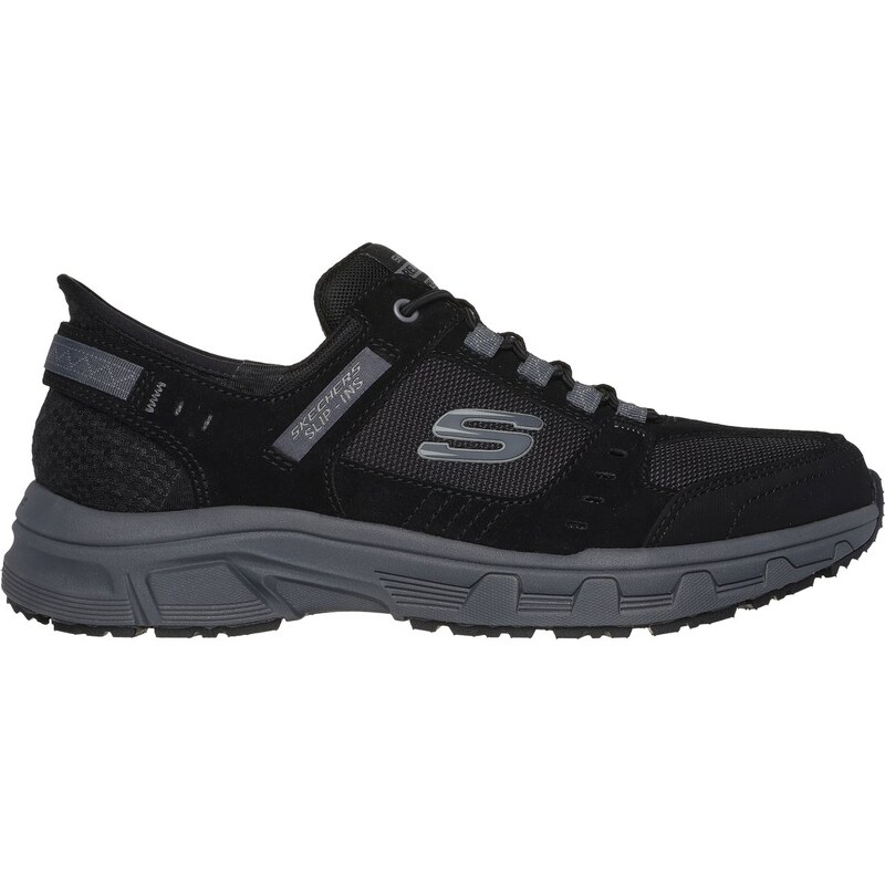 Skechers Muži Slip-ins Relaxed Fit: Oak Canyon Shoes v Cerná