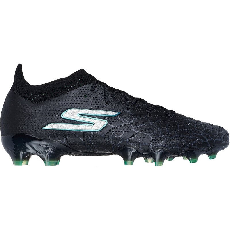 Skechers SKX_ 1.5 FG Shoes v Černá/Stříbrná, Velikost 38.5,