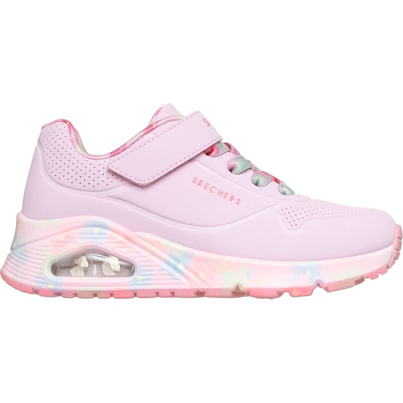Skechers Dívky UNO Gen1 - Fresh Blooms Shoes v Světle Růžová,