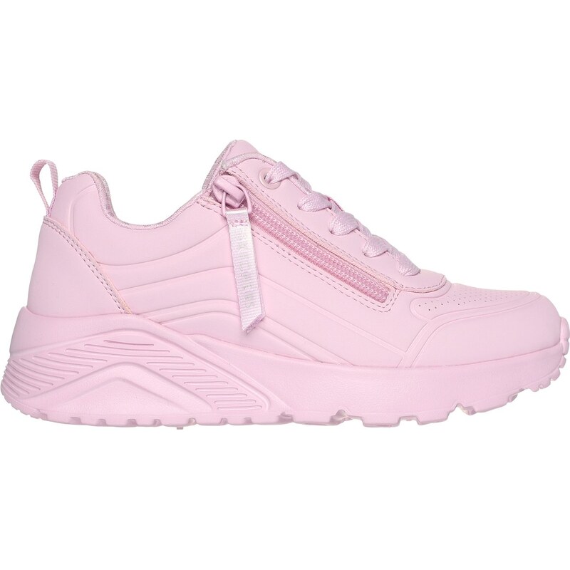 Skechers Dívky UNO Lite - Easy Zip Shoes v Světle Růžová,