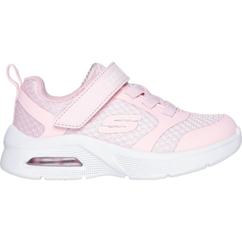 Skechers Dívky Microspec Max - Racer Gal Shoes v Světle Růžová,