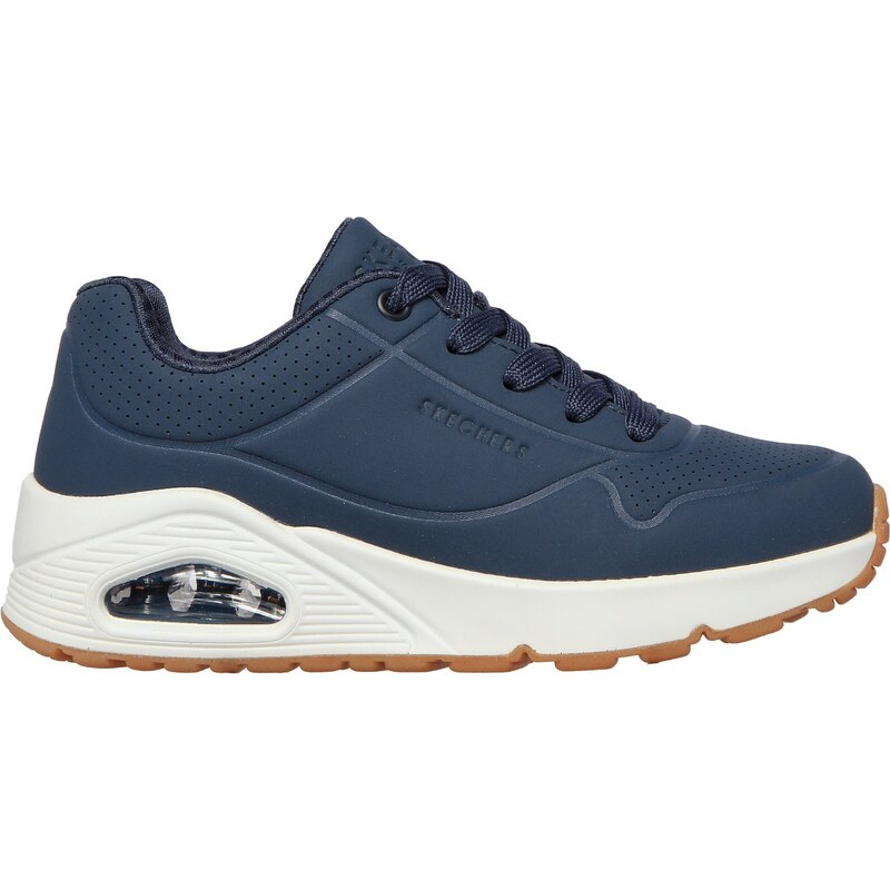 Skechers Chlapci Uno - Stand On Air Shoes v Tmave Modrá,